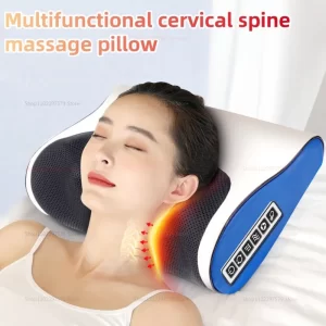 Cervical Massager Pillow with Heating Car Home Waist Back Legs Kneading Body Multifunctional Shoulder and Neck Massage Pillow
